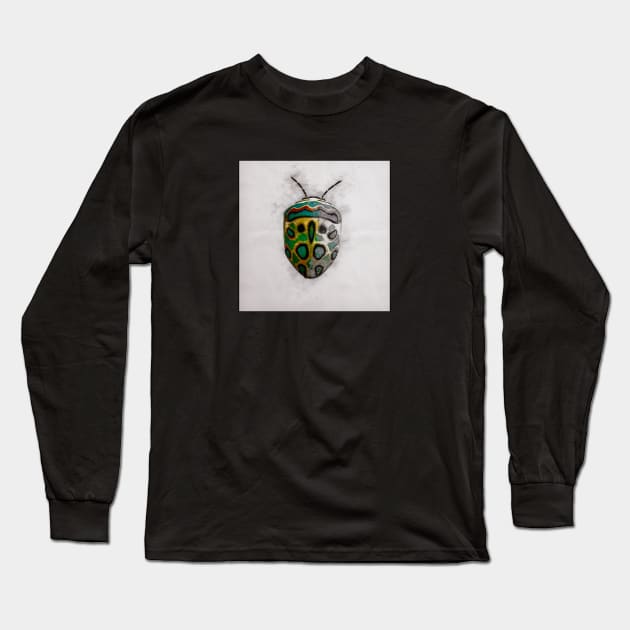 Picasso Bug sketch Long Sleeve T-Shirt by Blind Man Studio